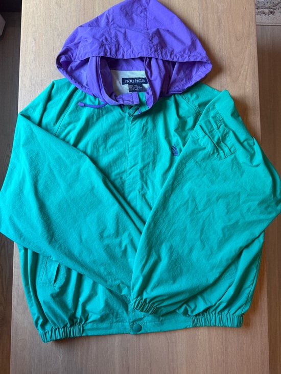 Nautica Other - Vintage 90s Men’s Nautica Colorblock Windbreaker Full Zip Jacket XL